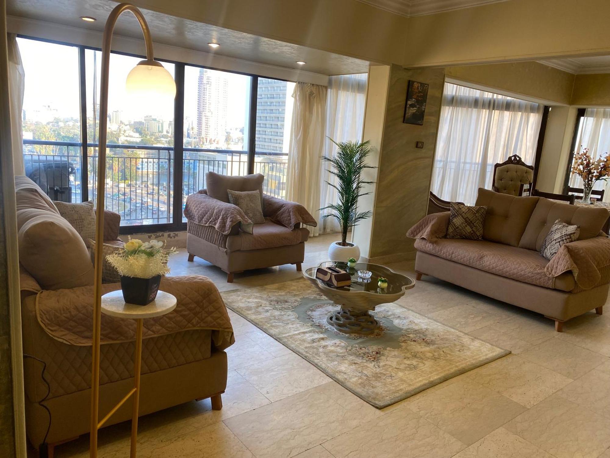 Ferienwohnung Nile View Dokki Kairo Exterior foto