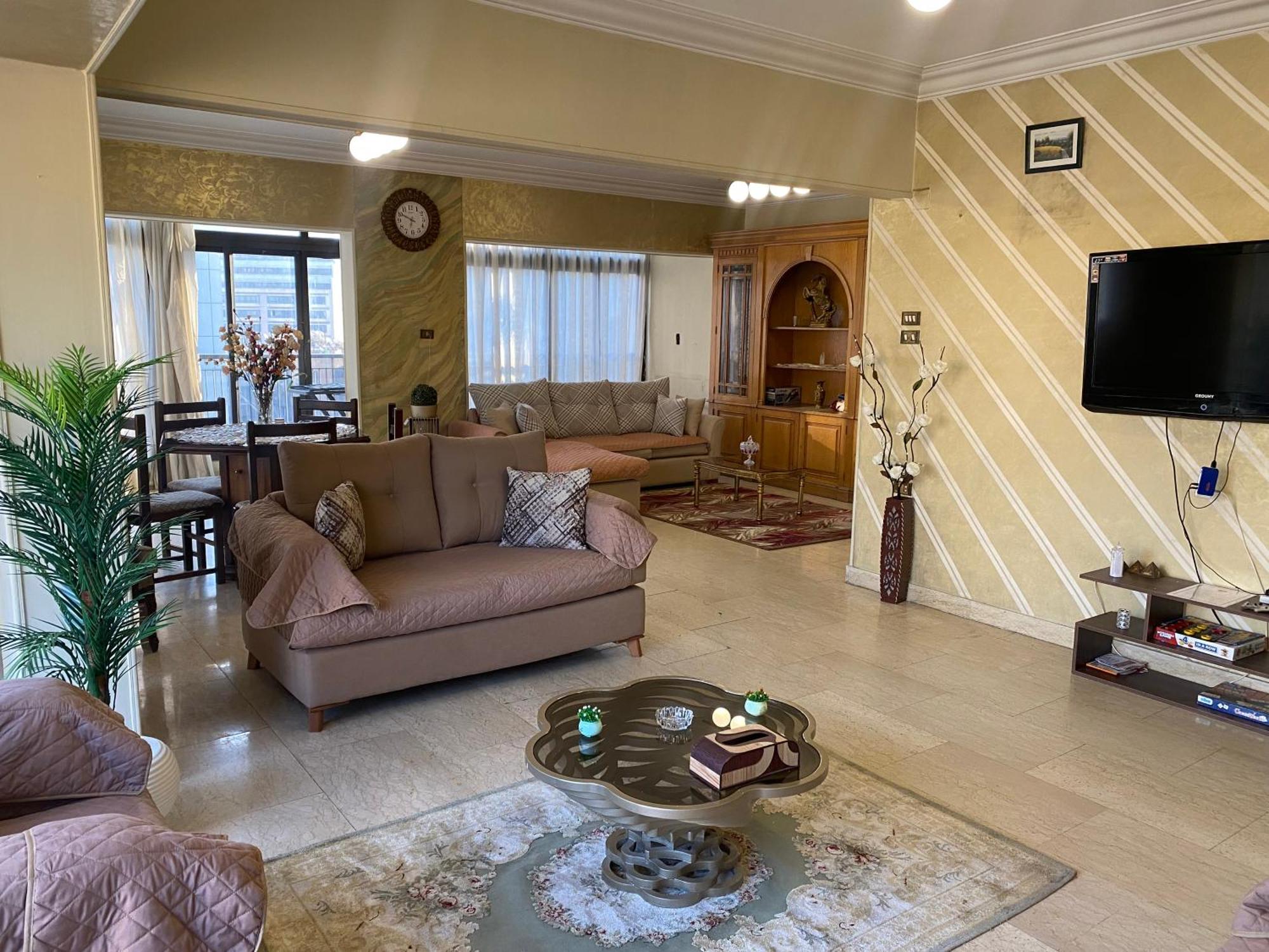 Ferienwohnung Nile View Dokki Kairo Exterior foto