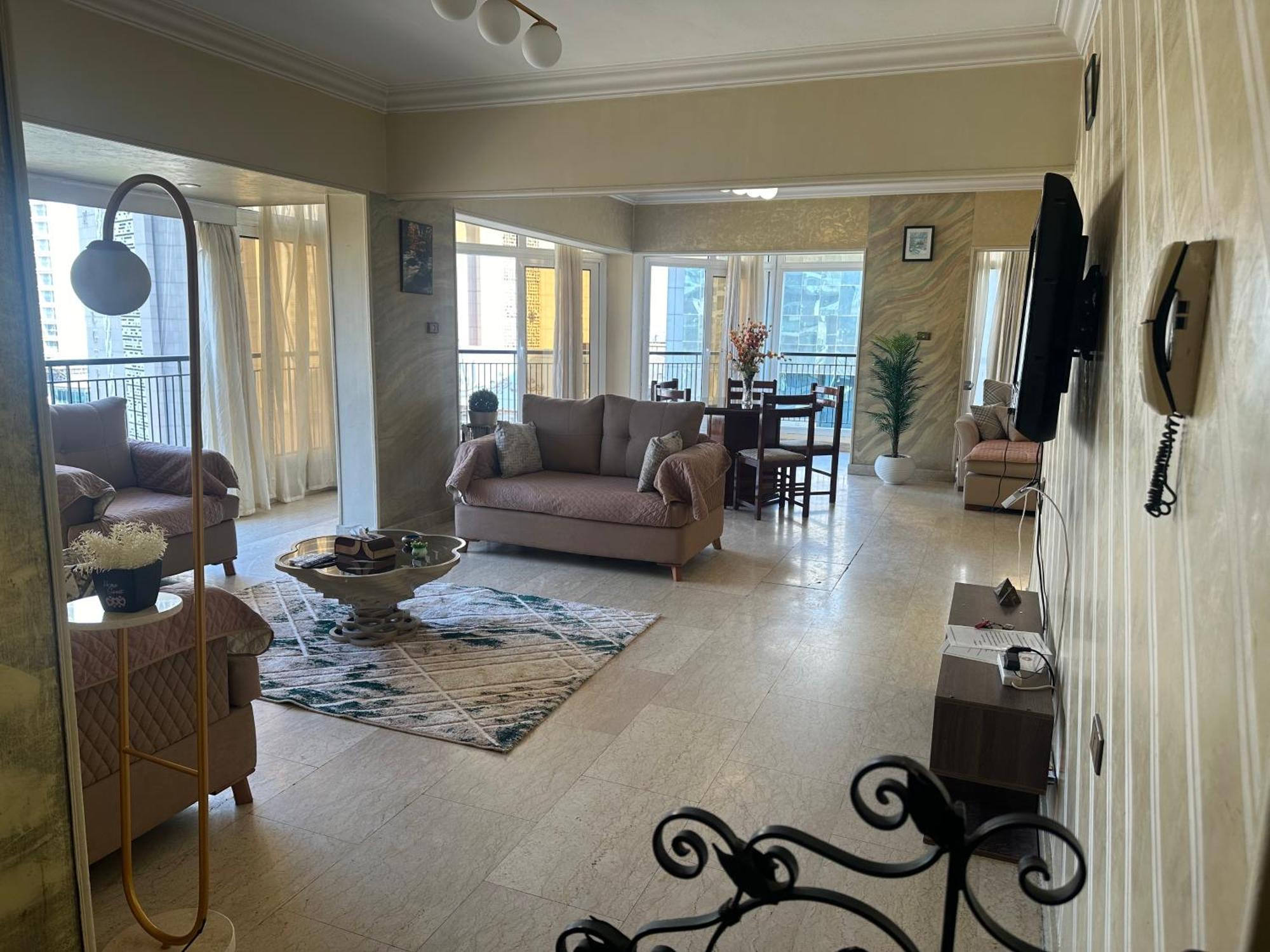 Ferienwohnung Nile View Dokki Kairo Exterior foto